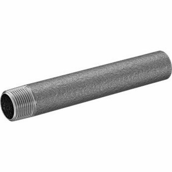 Bsc Preferred Standard-Wall 316/316L Stainless Steel Threaded Pipe Nipple Threaded on One End 1 NPT 8 Long 9110T932
